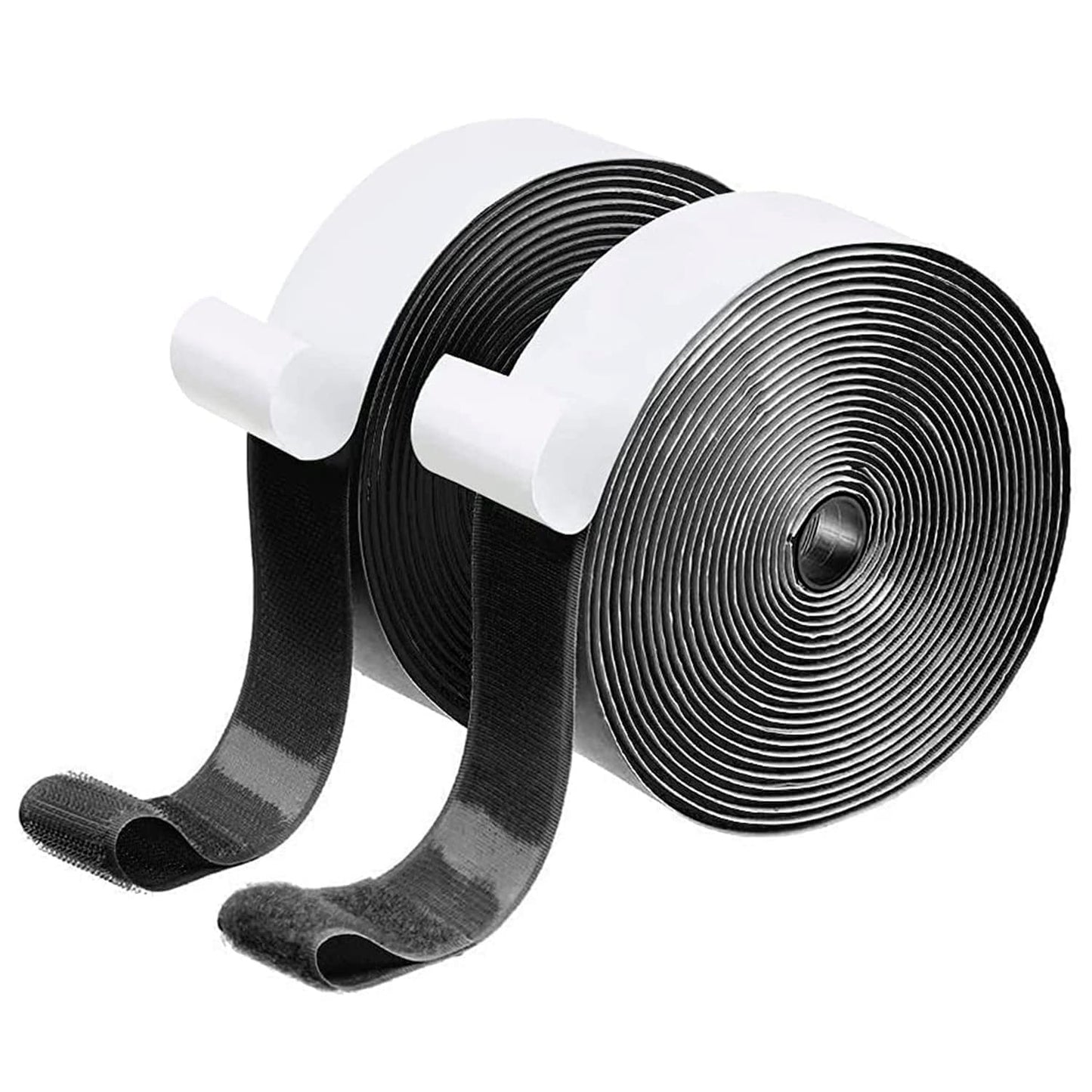 Adhesive Hook and Loop Tape Nylon Fastener Heavy Duty Sticky Back Roll