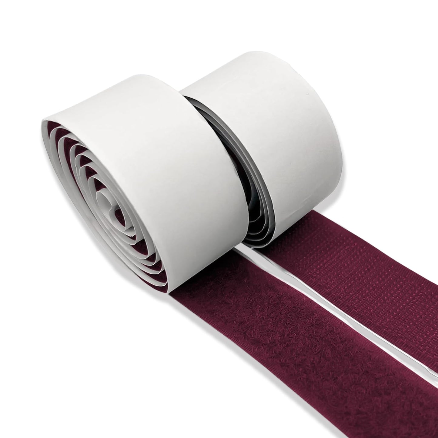 Adhesive Hook and Loop Tape Nylon Fastener Heavy Duty Sticky Back Roll
