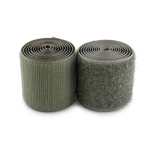 Sew On Hook and Loop Tape Non-Adhesive Nylon Fastener Roll Interlocking Tape