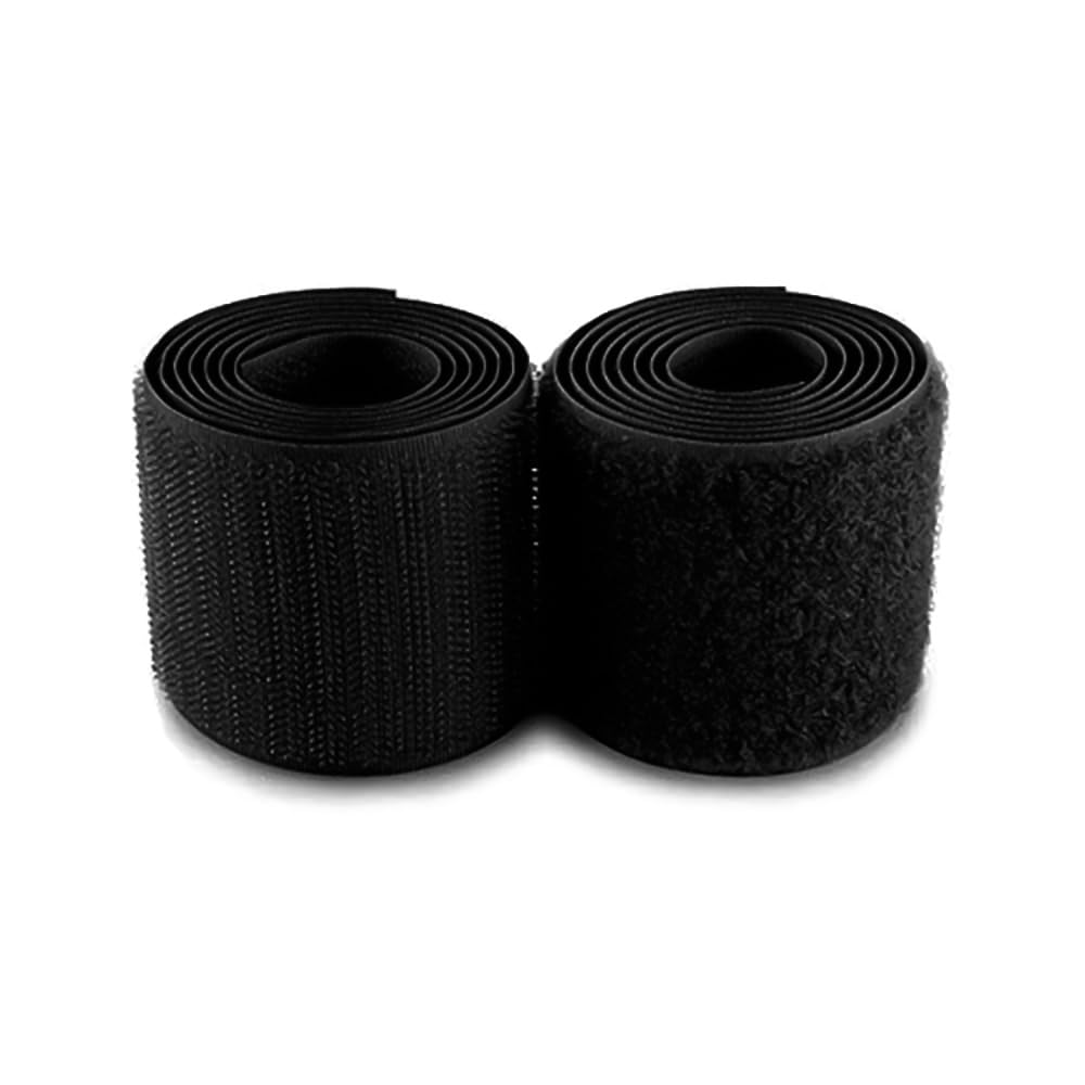 Sew On Hook and Loop Tape Non-Adhesive Nylon Fastener Roll Interlocking Tape