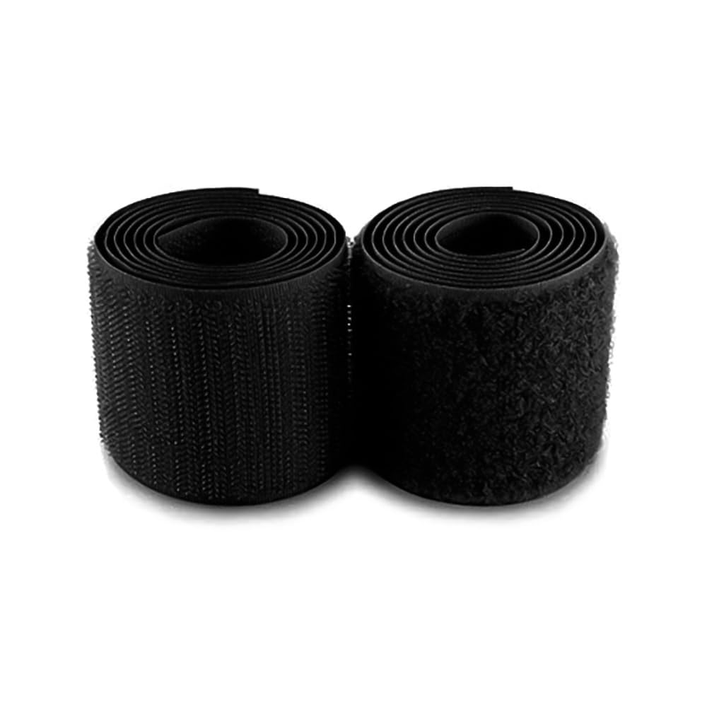 Sew On Hook and Loop Tape Non-Adhesive Nylon Fastener Roll Interlocking Tape