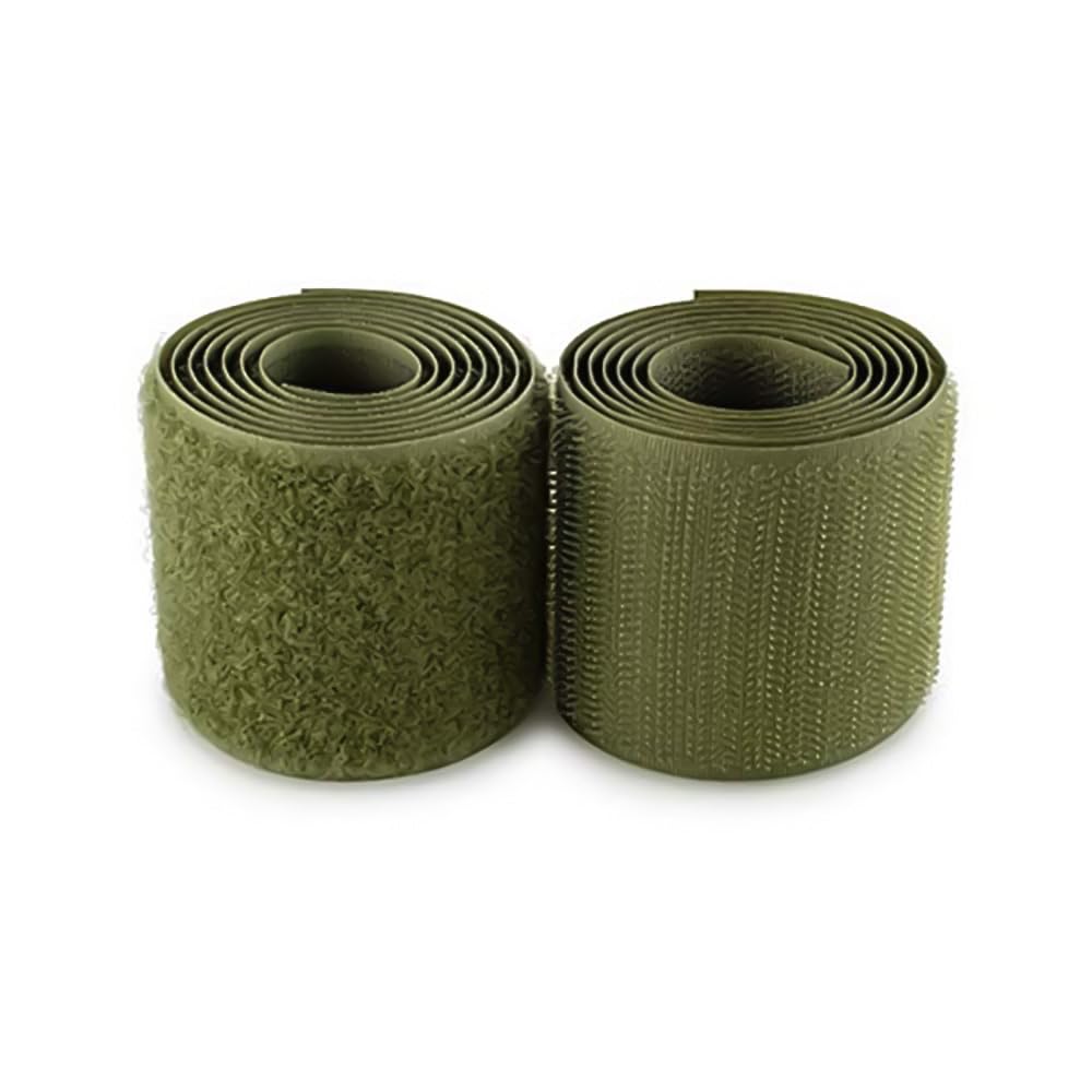 Sew On Hook and Loop Tape Non-Adhesive Nylon Fastener Roll Interlocking Tape