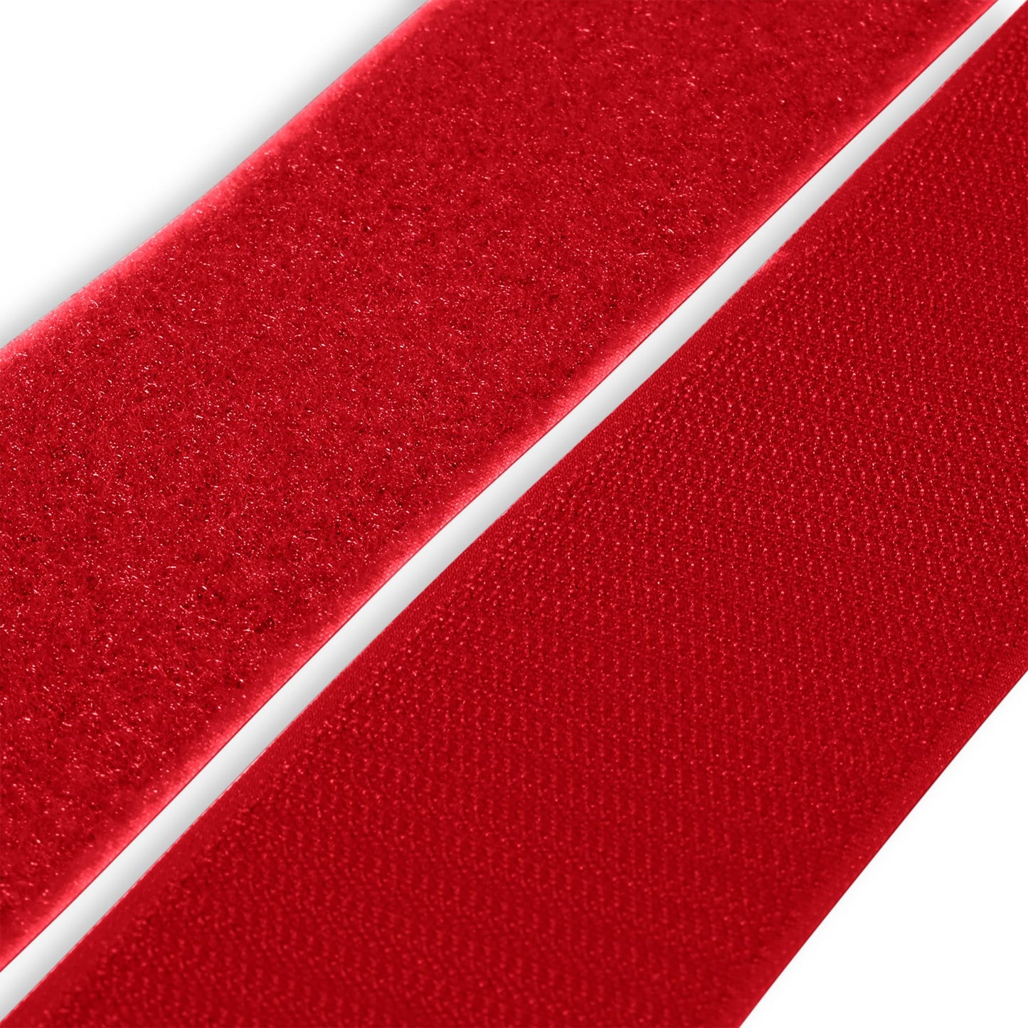 Sew On Hook and Loop Tape Non-Adhesive Nylon Fastener Roll Interlocking Tape